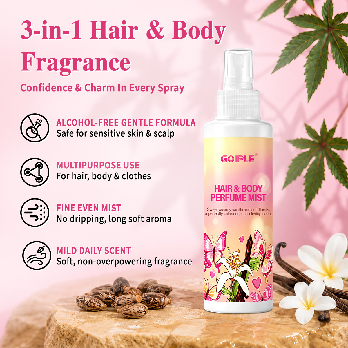 Bruma Perfumada para Cabello y - Perfume Fragrance Mist reseña y precio