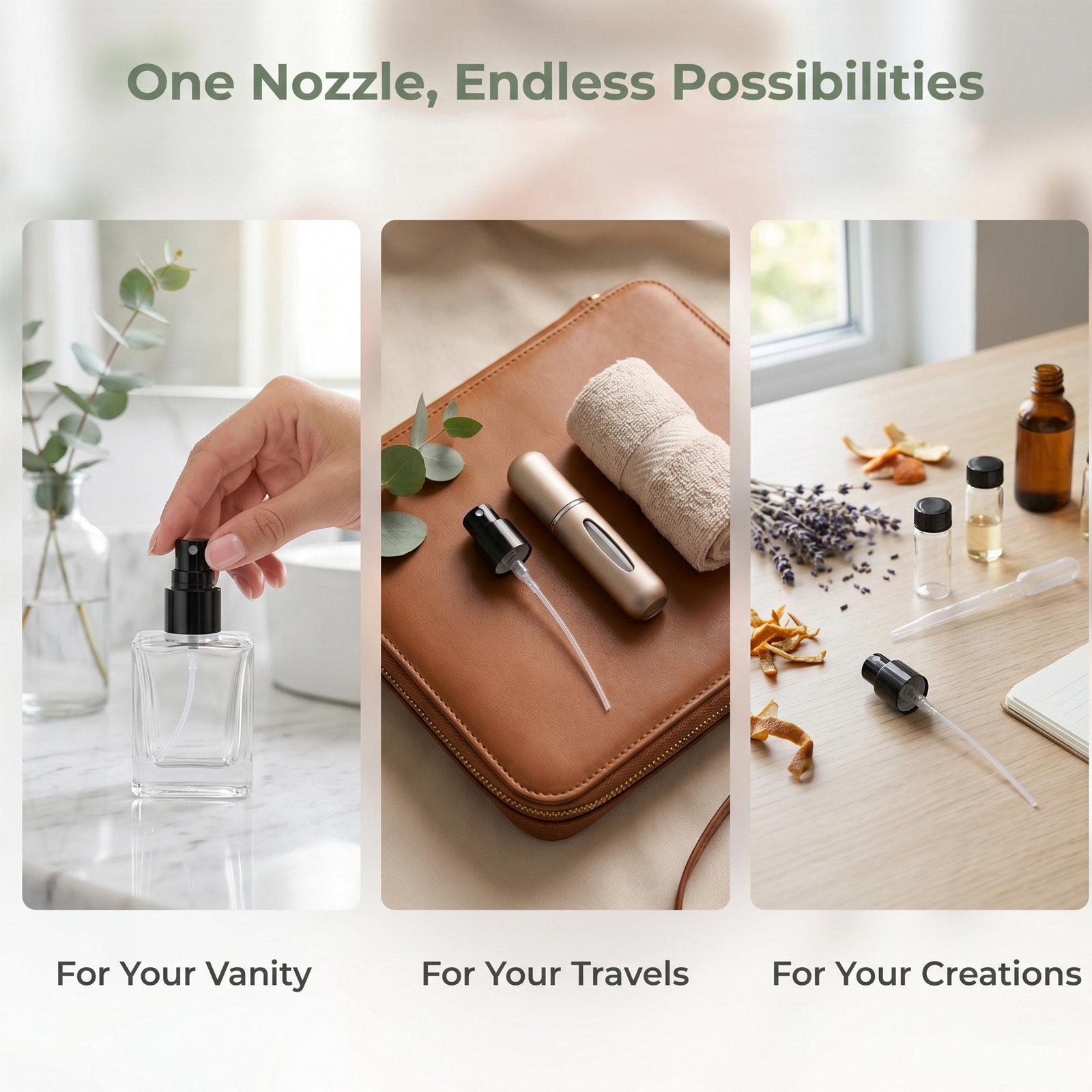 10 Piezas de Tapas para Botell - Perfume Fragrance Mist reseña y precio
