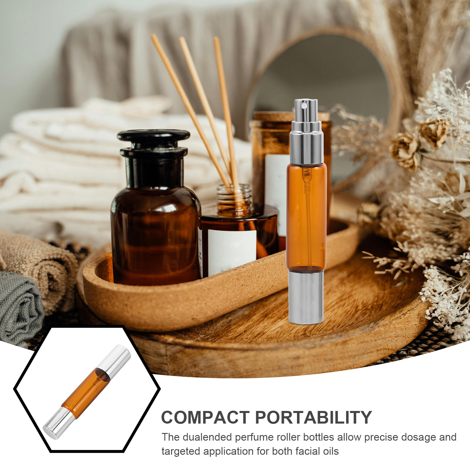 Botellas de Recarga para Aceit - Perfume Fragrance Essential Oil reseña y precio
