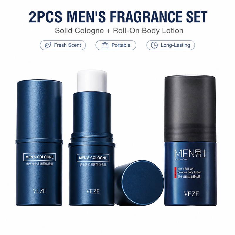 2PCS Fragrance Duo para hombre - Cologne Solid Balm reseña y precio