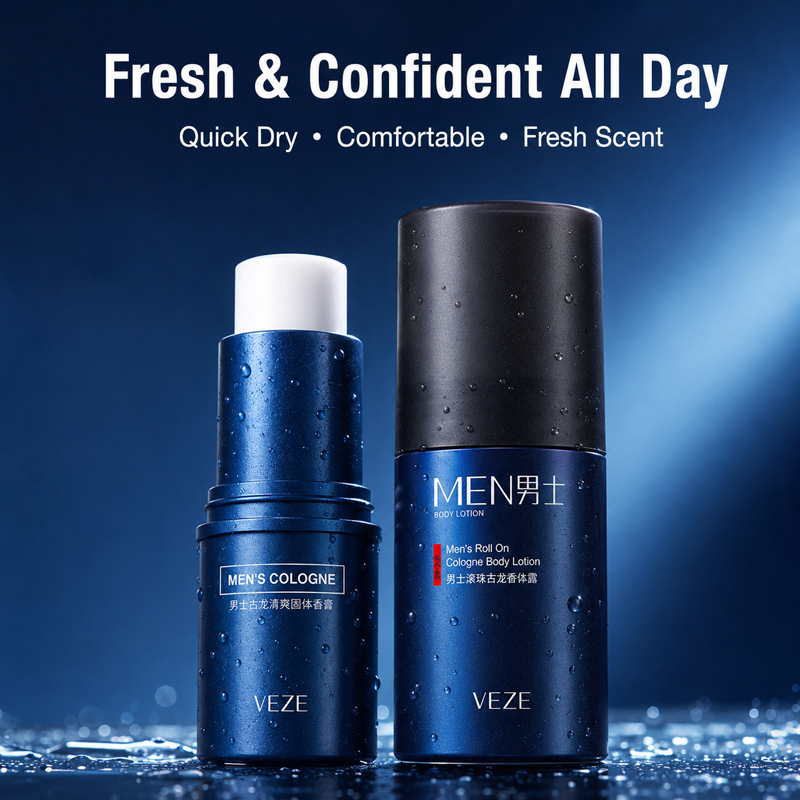 2PCS Fragrance Duo para hombre - Cologne Solid Balm reseña y precio