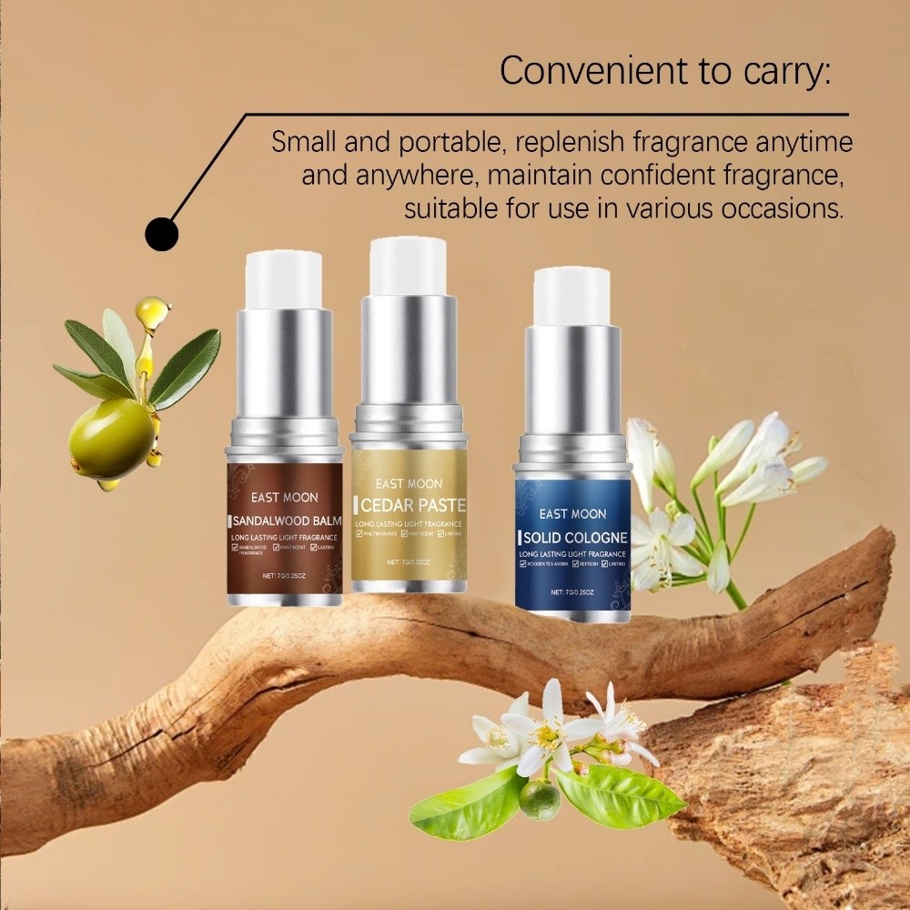 Perfume Sólido Natural EAST MO - Cologne Solid Balm reseña y precio