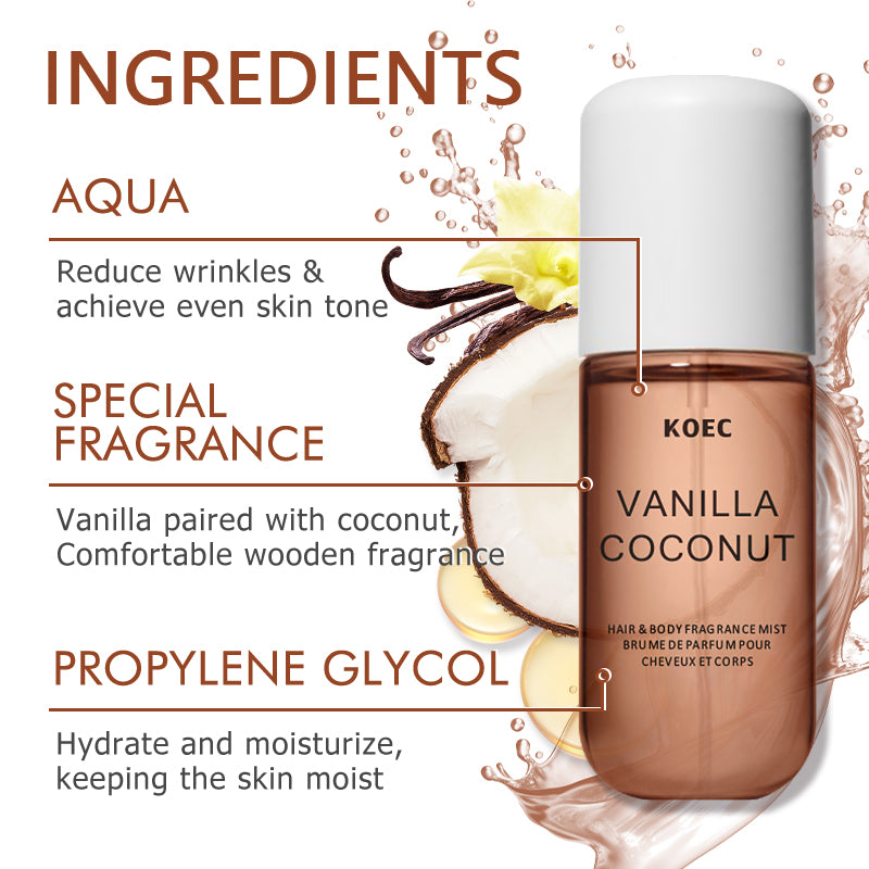 KOEC Fragancia de vainilla y c - Perfume Fragrance Mist reseña y precio